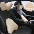 thumbnail image 2 of Kenally Almohada para asiento de automóvil Espuma viscoelástica resistente Cómoda con correa ajustable Cabeza Cuello Hombro Alivio del dolor Almohada Cámaras de salpicadero de coche No.6 Kenally VI009206-06, 2 of 4