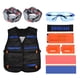 thumbnail image 1 of Chaleco de entrenamiento para niños Chaleco de dardos de espuma Chaleco de dardos de espuma Chaqueta de dardos de espuma para niños Chaleco con gafas Muñequeras Muñequeras ANGGREK Otros, 1 of 8