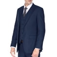 thumbnail image 4 of Men's Signature 3-Piece Slim Fit Suits, 4 of 5
