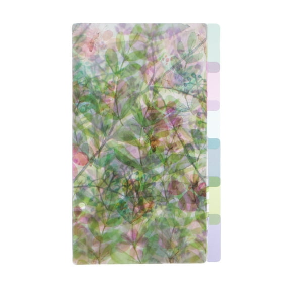 A5 A6 A7 Catoon Clear Divider Index Pages Classified Sorter For 6-Holes Binder