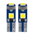 thumbnail image 5 of Bombilla LED Canbus T5 LED 1SMD 3030 Indicador de advertencia del tablero Rojo 2 piezas, 5 of 5