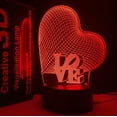 thumbnail image 1 of Luz nocturna LED 3D que cambia de color para niños y niñas, 1 of 1