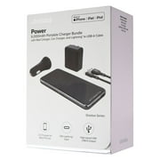ubiolabs Portable Charger Bundle with 6,000mAh Battery - Black
