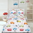 thumbnail image 4 of Juego de edredón Utopia Bedding All Season Car para niños con 2 camas, 4 of 8