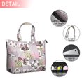 thumbnail image 2 of Pioneer Flower Floral Print Pattern Travel Tote Bags for Women Carry On,Large Weekender Bags for Women Travel,Multi Functional Duffle Bag for Work,Shopping,Sports, 2 of 5