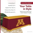 thumbnail image 4 of Minnesota Golden Gophers 6' College Sports Printed Table Throw - NCAA Licensed - Polyester Draped - School Tablecloth (Maroon), 4 of 5
