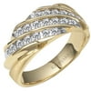 3/4 Carat Diamond Men's Ring -- Keepsake Grandeur