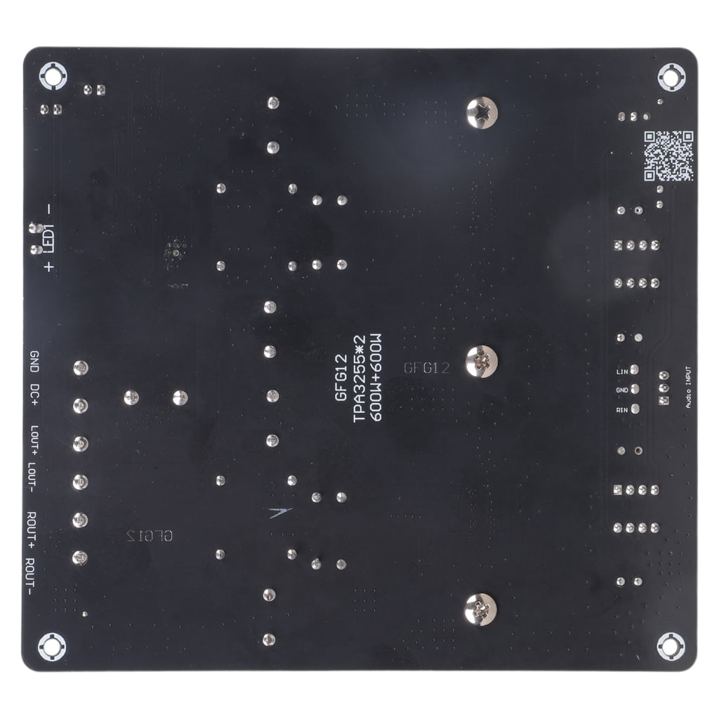 600W Stereo Sound Amplifiers Board with TPA3255 Chip Enhances Electric Defense