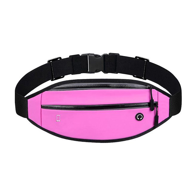 Riñonera para correr - Bolsa para cinturón de entrenamiento para ciclismo y senderismo - Ajustable, para teléfonos, dinero y llaves