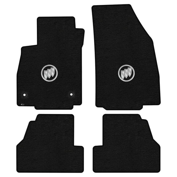 Lloyd Mats Custom Fit Floor Mats for Buick Encore 2013-2017 LogoMat 4Pc Set Charcoal