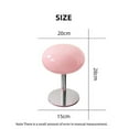 thumbnail image 2 of Table Lamp Lollipop Bedside Lamp for Nightstand with 3 Color Dimmable USB Lamps for Bedroom Room De, 2 of 4