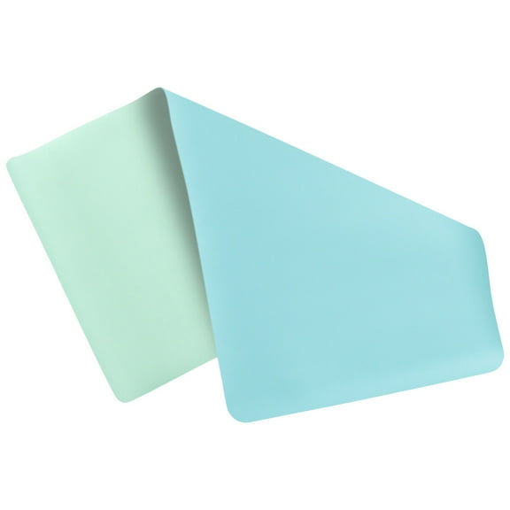 CATIEBYE Computer Mousepads Pu Blue Dorm 1Pack 31.5x15.7in