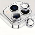 thumbnail image 1 of CNKOO Sparkling Rhinestone Camera Lens Film for iPhone 15/14/13/12/11 Pro Max/Plus ZZZ, 1 of 7
