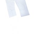 thumbnail image 6 of White Womens Oversized Shirt Dress With Collar, Long Sleeve, Side Slit, Street Style Casual Maxi Dress, 6 of 6