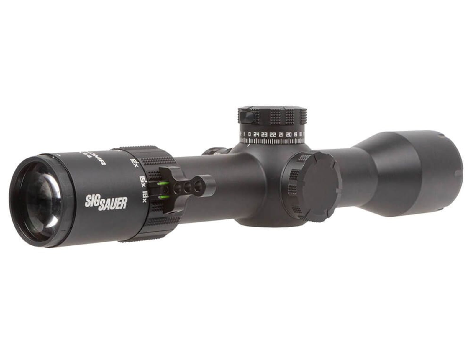 SIG SAUER Tango-DMR 3-18x44mm 34mm Tube First Focal Plane Rifle Scope, Black, MR