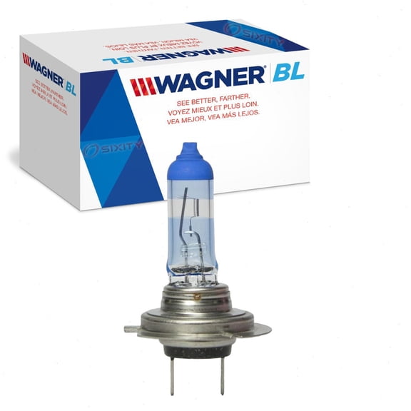 Wagner Low Beam BriteLite Headlight Bulb compatible with Mercedes-Benz A180 A200 A250 A45 AMG B Electric Drive B180 B200 B250 B250e C18 1.6L 1.8L 2.0L 5.0L 6.0L 6.3L L4 V12 V8 1995-2018