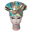 thumbnail image 5 of ruzhgo Operating Hats Nurses Long-time Service Gourd-shaped Pure Color Button Professional Assorted Colors Multifunctional Working Caps Hallowmas Yellow PP-35, 5 of 5