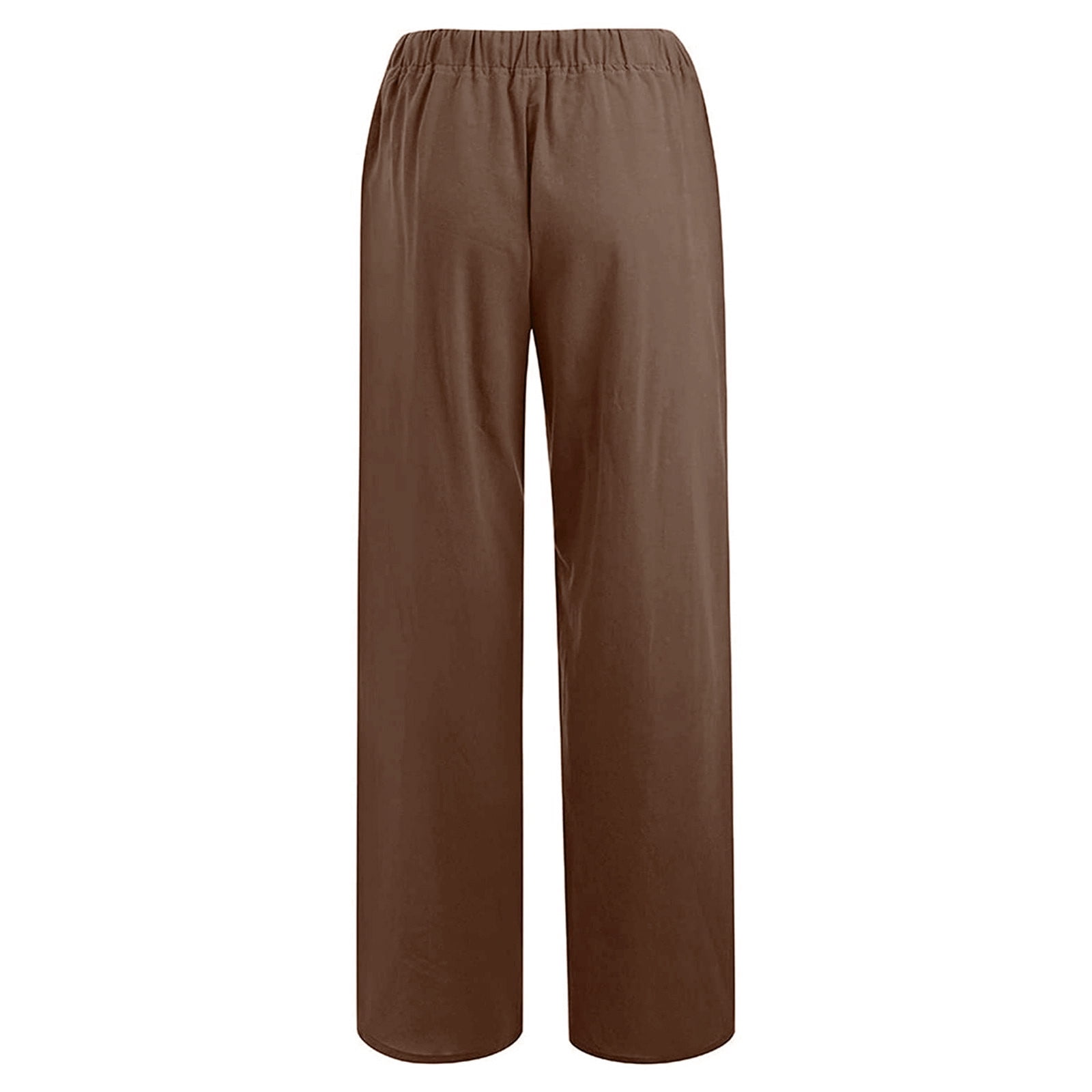Women Pants Clearance Clothing Clearance Womens Pants Clearance Pant for Women Women's Cotton Linen Solid Long Pants