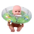 thumbnail image 3 of Bebé Infantil Natación Cuello Flotador Anillo Inflable Baño Protección Círculo Verde 1-18 Meses, 3 of 4