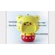 thumbnail image 3 of Alarm Clocks For Bedrooms, Cartoon Alarm Clock Piggy Pig Clock Night Light, Student Children's Home Decoration Desktop Clock(Pink), 3 of 4