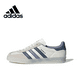 thumbnail image 2 of Zapatillas casuales clásicas Adidas GAZELLE INDOOR blancas y azules para hombre y mujer, de caña baja, cómodas y versátiles, 2 of 5
