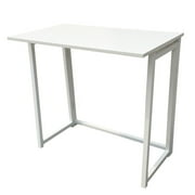 Ktaxon Folding Writing Computer Desk Home Office Study PC Writing Table,White
