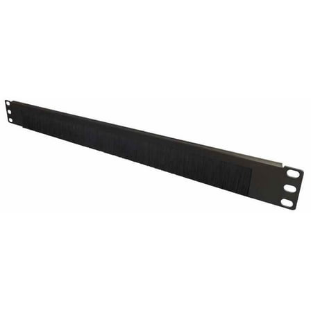 TUK - 1U Open Brush Strip Panel for 19" Rack Enclosure