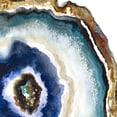thumbnail image 3 of Pinto, Patricia 15x15 Black Modern Framed Museum Art Print Titled - Up Close Agate Watercolor II, 3 of 5