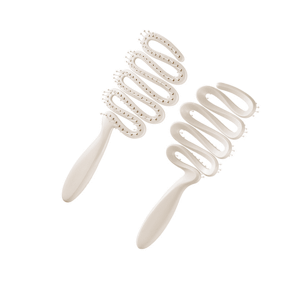 Professional Volumizing Comb With Hollow Teeth 50% Less Resistance For Smooth Detangling & Lift Effect