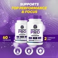 thumbnail image 5 of Memorion Pro Capsules – Clean Daily Formula with Ingredients to Help Support Concentration, Cognitive Recall & Everyday Focus | Just 2 Easy-to-Swallow Pills a Day (60 Capsules), 5 of 8