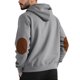 thumbnail image 4 of pstuiky hombres de manga larga, Blusa informal y moderna de color liso con capucha, manga larga y bolsillos abotonados para hombre camisetas de hombre xxxl, 4 of 5