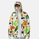 thumbnail image 2 of Fotbe Vegetables2 Chaqueta con Protección Solar UPF 50+ para Hombre y Mujer, Camisa con Capucha y Bolsillos-Small, 2 of 7