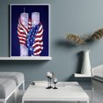 thumbnail image 4 of 5D pintura de diamante DIY bandera de diamante redondo completo w792 FLhrweasw  Nuevo, 4 of 9