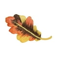 thumbnail image 1 of ID 1426C Oak Leaf Multi Color Patch Fall Autumn Embroidered Iron On Applique, 1 of 1