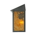 thumbnail image 3 of Meyda Tiffany 109359 Seneca 11" Tall Wall Sconce - Brown, 3 of 4