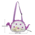 thumbnail image 3 of TheFound Children's Mesh Shell Bags Cartoon Dinosaur Shaped Beach Bags, Swimming Pool Toys Storage Bag, 3 of 8
