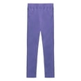 thumbnail image 6 of iiniim Girls Active Leggings Athletic Pants Workout Running Yoga Sports Dancewear Footless Tights Age 3-14 Purple 5-6, 6 of 7
