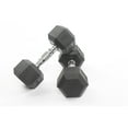 thumbnail image 5 of High-quality Hex Dumbbell Set – 60 lbs Rubber Coated Hand Weights – Non-Slip Handles, Anti-Roll Design, Strength Training & Fitness Equipment for Home Includes 2x5 lb, 2x10 lb, 2x15 lb, 5 of 7
