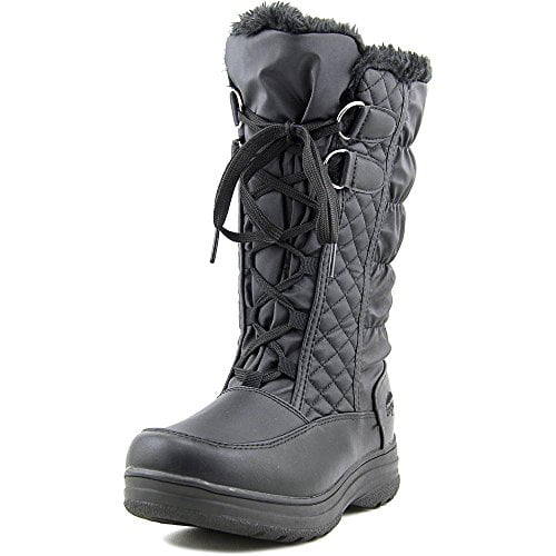 totes womens shauna wide calf winter boots waterproof zip