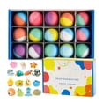 thumbnail image 5 of Bath Bombs for Kids with Surprise Inside Bubble Bath Toys Organic Natural Bath Bombs Set Easter Basket Stuffers Birthday Christmas Gift for Kids 3 4 5 6 7 8 Years Old Boys Toddlers Girls,A, 5 of 7