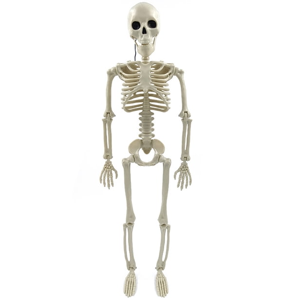 Likrtyny Estatua Esqueleto Terror Halloween Decoraciones para Fiestas en El Tamaño (70 Cm)