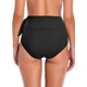 thumbnail image 2 of Nudo de Corbata para Mujer Delantero de Cintura Alta Fondo de Bikini Negro-F G Negro-F G Xishao ropa, 2 of 2