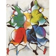 thumbnail image 3 of DAVID SCHLUSS "3 Graces" Newly Custom Framed Art Print Israeli Judaica Generic, 3 of 3