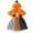 Orange, variant on WeeBloom Toddler Baby Girl Halloween Outfit Hallowmas Dress Set With Party Gown For To Kids Age 1-7 Years Girls Outfits,Orange 18-24 Months