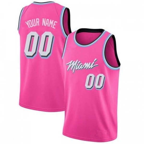 Custom Name Logo Miami Heat Jordans, Cheap Basketball Miami Heat