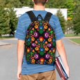 thumbnail image 4 of Easygdp Traditional Floral Polish Mochila Ligera de 15 Pulgadas para Estudiantes, Mochila Cómoda para la Escuela y Viajes, Correas Ajustables, 4 of 6