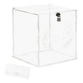 thumbnail image 1 of Acrylic Wedding Cards Box Wedding Keepsake Box Sturdy Reception Table Card Box for Celebration Events Anniversary Birthday 9.84x9.84x9.84inch With Printed, 1 of 8