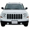 ABS Black Grille Tape-On for 11-17 Jeep Patriot Black