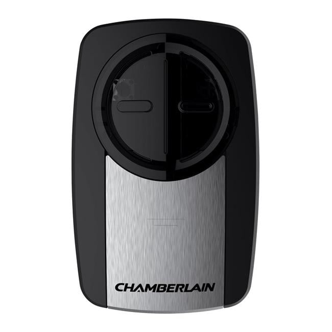 Chamberlain Klik3u Ss Black Silver Universal Garage Door Remote