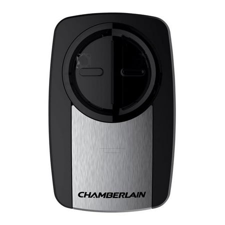 Chamberlain Klik3u Ss Black Silver Universal Garage Door Remote